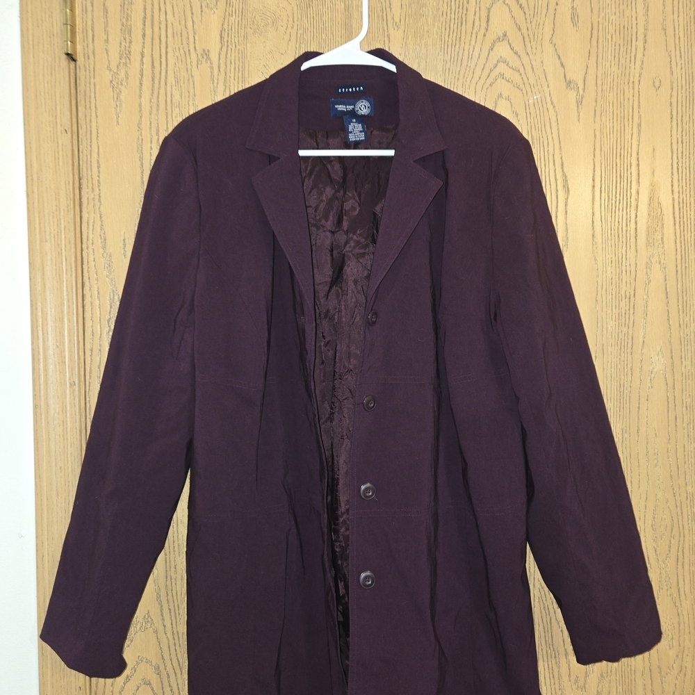 Chic Plum Blazer